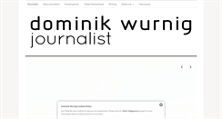 Desktop Screenshot of dominikwurnig.com