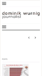 Mobile Screenshot of dominikwurnig.com