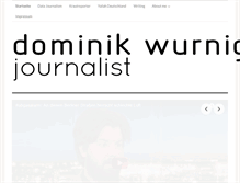 Tablet Screenshot of dominikwurnig.com